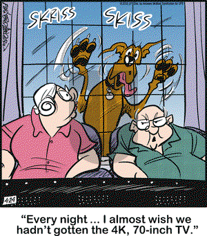 Marmaduke on Tuesday April 24, 2018 Comic Strip
