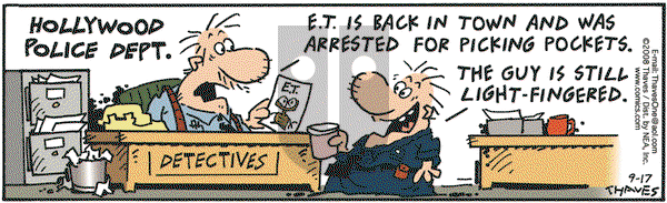 Frank and Ernest on Wednesday September 17, 2008 Comic Strip