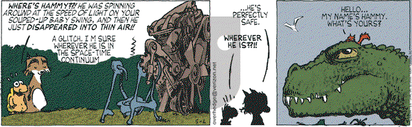 Over the Hedge on Saturday May 2, 2009 Comic Strip