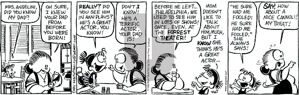 Heart of the City on Thursday November 11, 1999 Comic Strip
