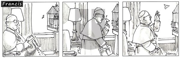Francis - Sunday March 30, 2014 Comic Strip
