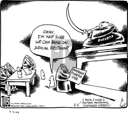 Tom Toles on Wednesday September 9, 2009 Comic Strip