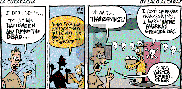 La Cucaracha on Sunday November 21, 2004 Comic Strip