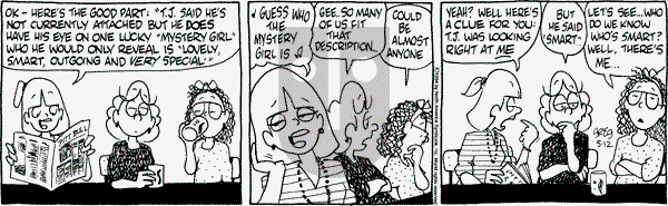 Luann on Thursday May 12, 1994 Comic Strip
