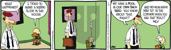 The Buckets on Thursday July 31, 2014 Comic Strip