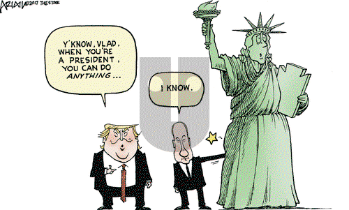 Robert Ariail on Tuesday July 11, 2017 Comic Strip