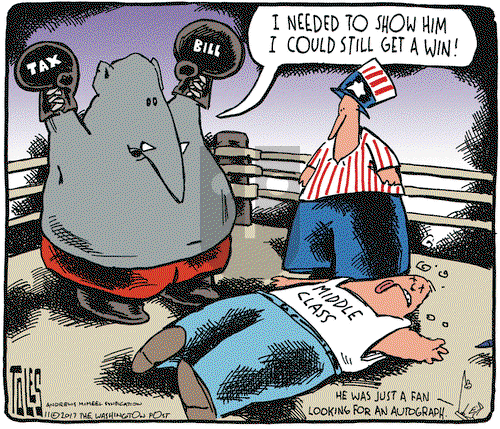 Tom Toles on Friday November 10, 2017 Comic Strip