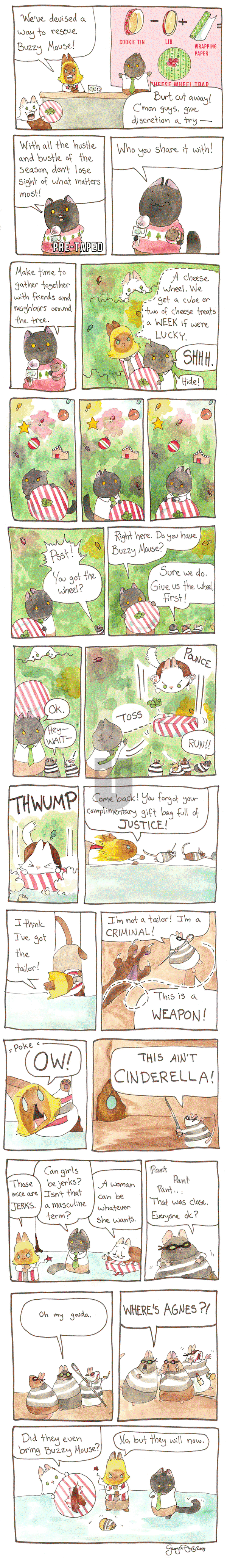 Breaking Cat News on Thursday April 21, 2016 Comic Strip