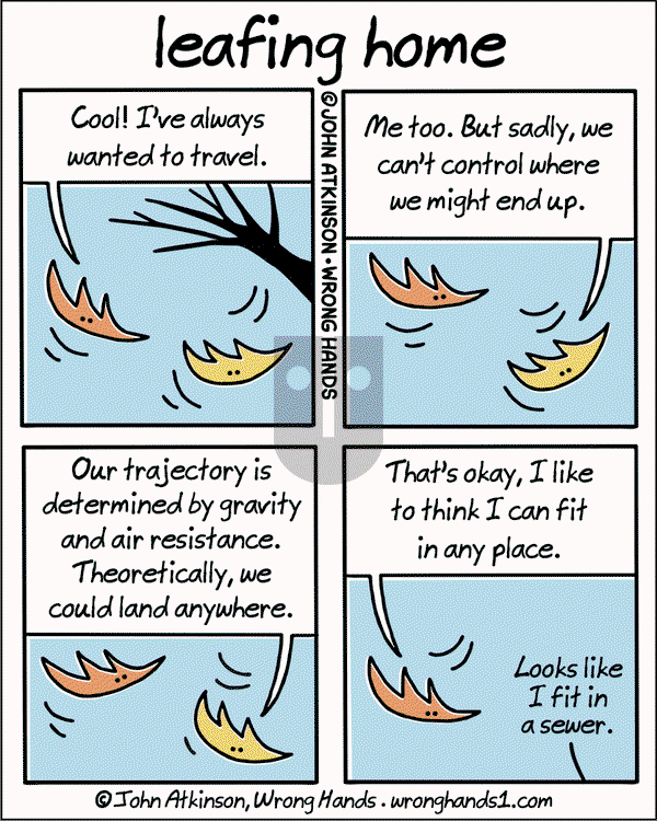 Wrong Hands - Friday December 1, 2023 Comic Strip