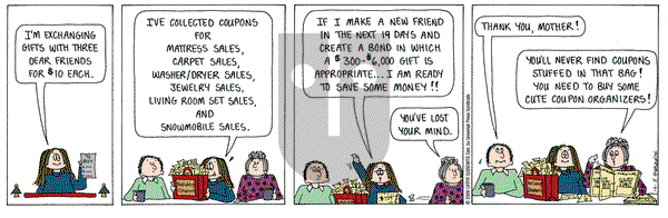 Cathy Classics on Saturday December 5, 2009 Comic Strip