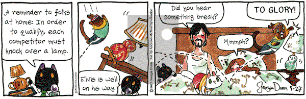 Breaking Cat News on Wednesday September 27, 2017 Comic Strip