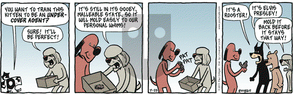 Pooch Cafe on Saturday July 23, 2011 Comic Strip