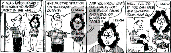 Luann on Friday August 24, 1990 Comic Strip