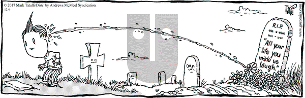 Lio on Monday December 4, 2017 Comic Strip