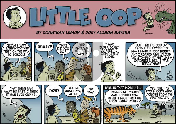 Alley Oop on Sunday August 11, 2019 Comic Strip