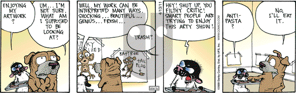 Get Fuzzy on Wednesday April 13, 2011 Comic Strip