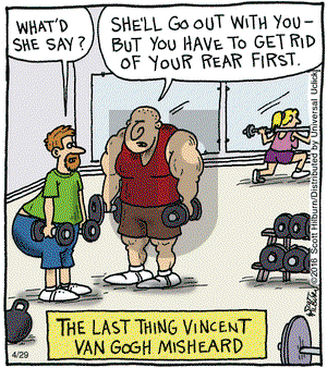The Argyle Sweater on Friday April 29, 2016 Comic Strip