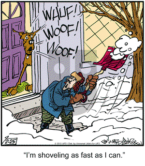 Marmaduke on Monday February 25, 2013 Comic Strip