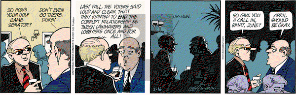 Doonesbury on Friday February 16, 2007 Comic Strip