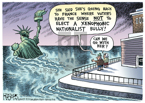 Rob Rogers on Tuesday May 9, 2017 Comic Strip