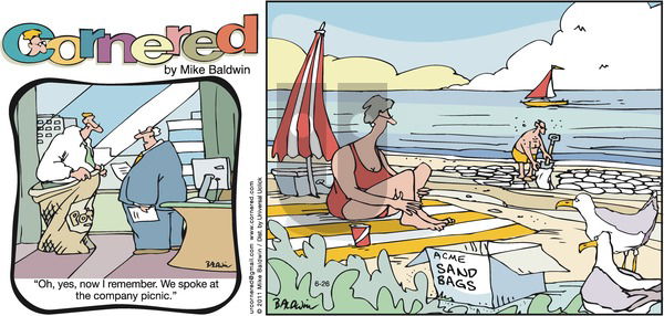 Cornered on Sunday June 26, 2011 Comic Strip