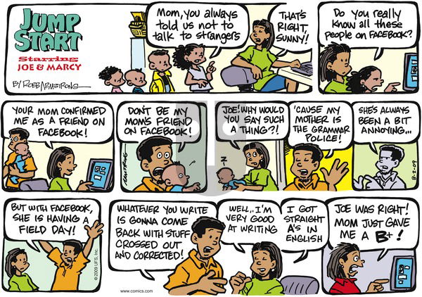 JumpStart on Sunday August 2, 2009 Comic Strip