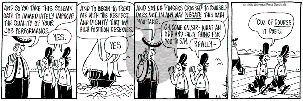 Overboard on Friday September 6, 1996 Comic Strip