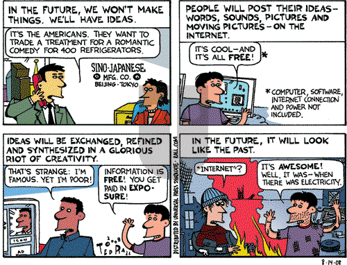 Ted Rall on Thursday August 14, 2008 Comic Strip