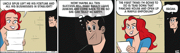Rip Haywire on Saturday August 24, 2019 Comic Strip