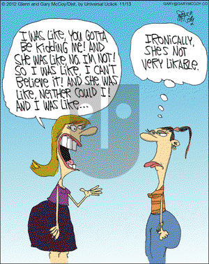 The Flying McCoys on Tuesday November 13, 2012 Comic Strip