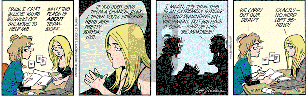 Doonesbury on Thursday November 30, 2006 Comic Strip