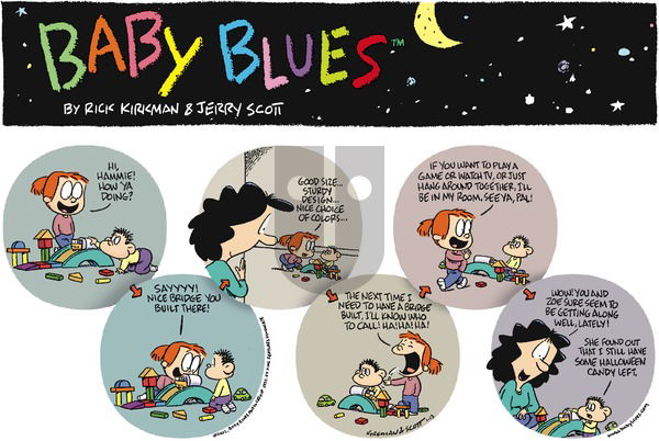 Baby Blues on Sunday January 13, 2002 Comic Strip