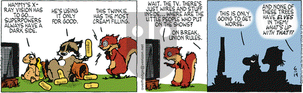 Over the Hedge on Tuesday June 19, 2012 Comic Strip