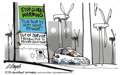 Henry Payne on Wednesday February 17, 2021 Comic Strip