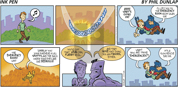 Ink Pen - Sunday November 5, 2006 Comic Strip