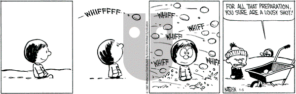 Calvin and Hobbes - Thursday January 5, 2017 Comic Strip