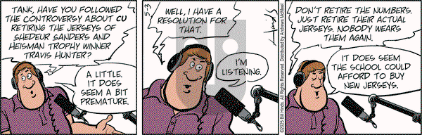 Tank McNamara on Saturday May 3, 2025 Comic Strip