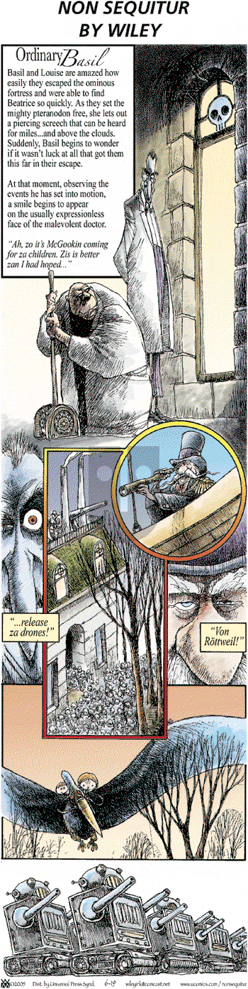 Non Sequitur on Sunday June 19, 2005 Comic Strip