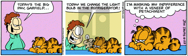 Garfield on Thursday June 25, 1998 Comic Strip