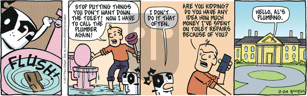 Pooch Cafe on Friday February 24, 2017 Comic Strip