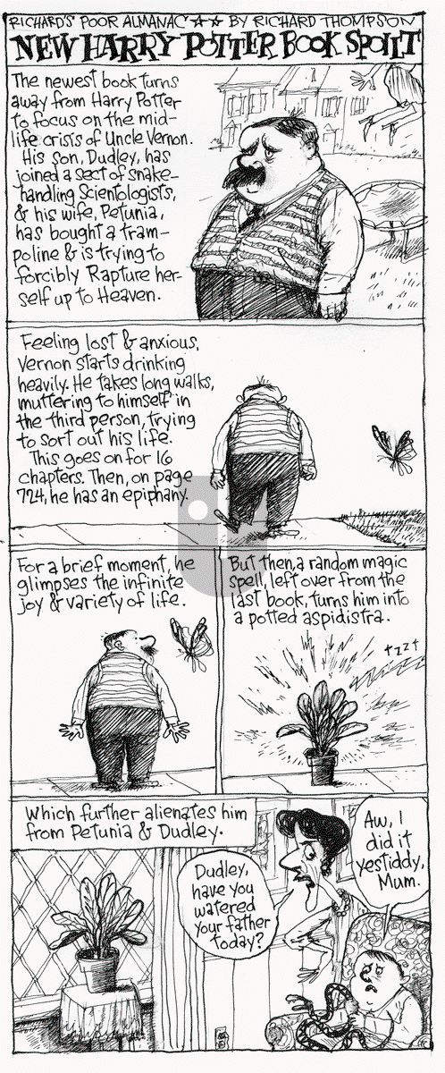 Richard's Poor Almanac on Tuesday March 24, 2015 Comic Strip