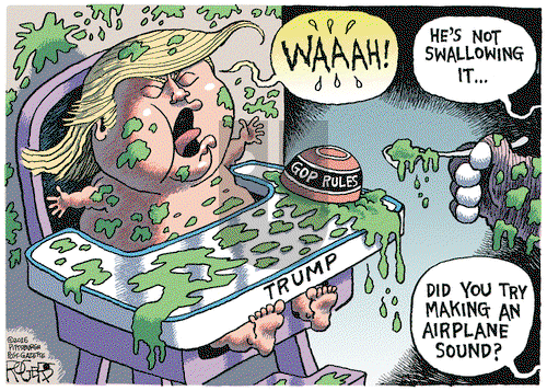 Rob Rogers on Thursday April 14, 2016 Comic Strip
