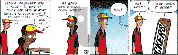 Lucky Cow on Wednesday March 15, 2006 Comic Strip
