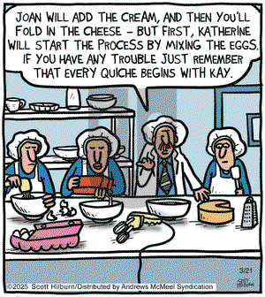 The Argyle Sweater - Friday March 21, 2025 Comic Strip