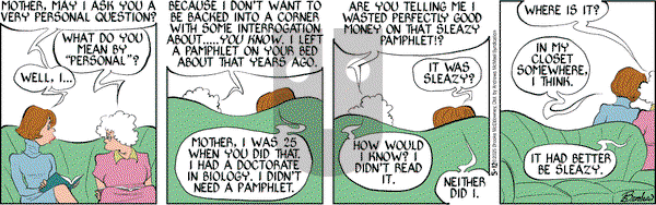 9 Chickweed Lane on Monday May 12, 2025 Comic Strip