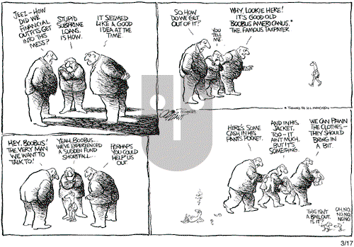 Pat Oliphant on Monday March 17, 2008 Comic Strip