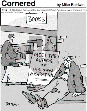 Cornered on Tuesday July 15, 2008 Comic Strip