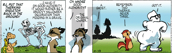Over the Hedge on Friday October 28, 2016 Comic Strip