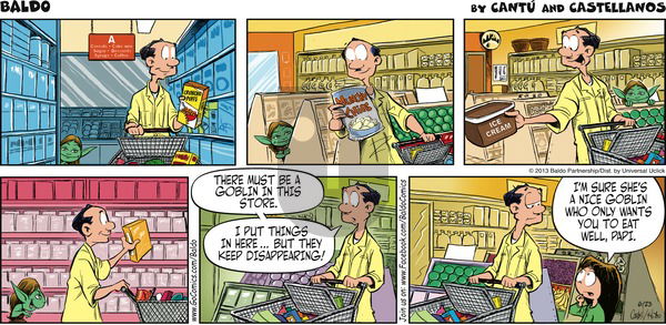 Baldo on Sunday June 23, 2013 Comic Strip