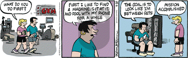 Betty on Wednesday April 30, 2025 Comic Strip